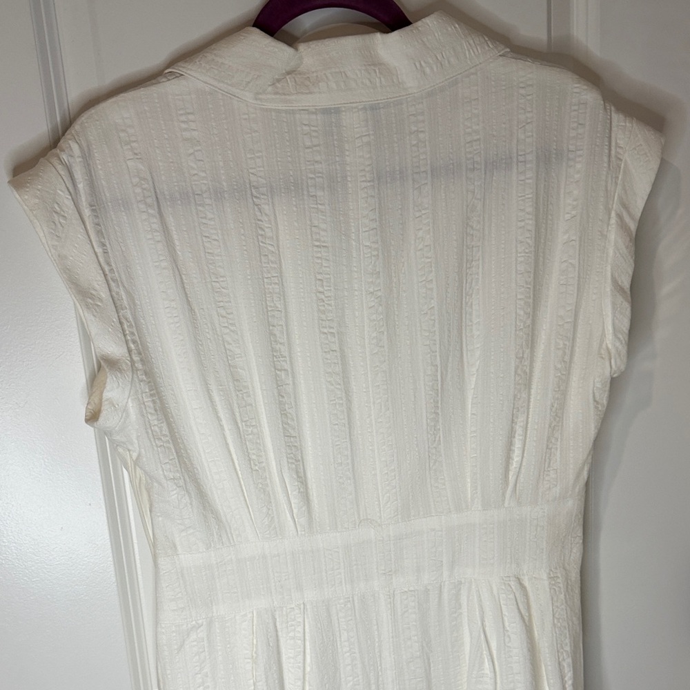 Kensie White Midi Dress - Picture 7 of 8